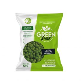 ARVEJA EN GRANOS PRECOCIDA CONGELADA GREEN FOOD BOLSA 400G