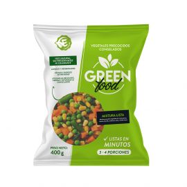 MIX LISTA PRECOCIDA CONGELADA GREEN FOOD BOLSA 400G