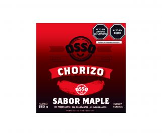 CHORIZO MIEL DE MAPLE OSSO - CAJA 4UN
