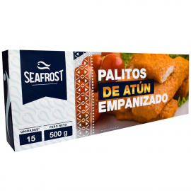 Palitos de Atún Empanizado Seafrost - Caja 500g