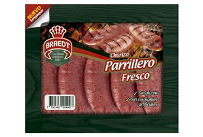 CHORIZO PARRILLERO PRECOCIDO BRAEDT - PAQUETE 500G