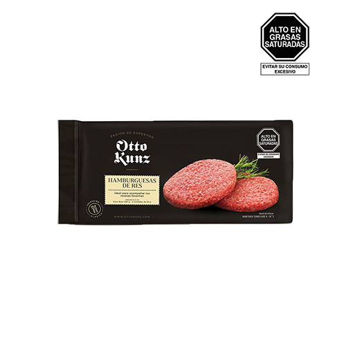HAMBURGUESA DE RES OTTO KUNZ - ENVASE 340G