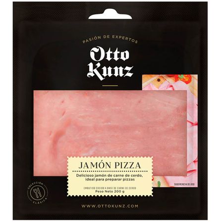 JAMÓN PIZZA OTTO KUNZ - PAQUETE 200G