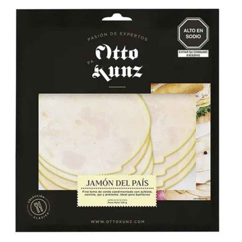Jamón del País Otto Kunz - Paquete 150g