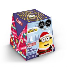 Mini Panetón Minions Costa - Caja 80g