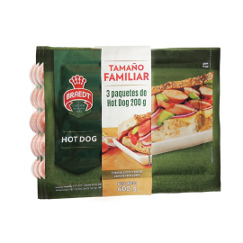 Pack Hot Dog Braedt - Paquete 600g