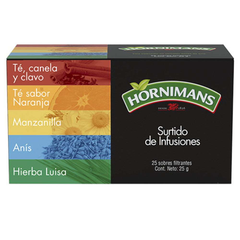 Mix de Infusiones Hornimans - Caja 25un