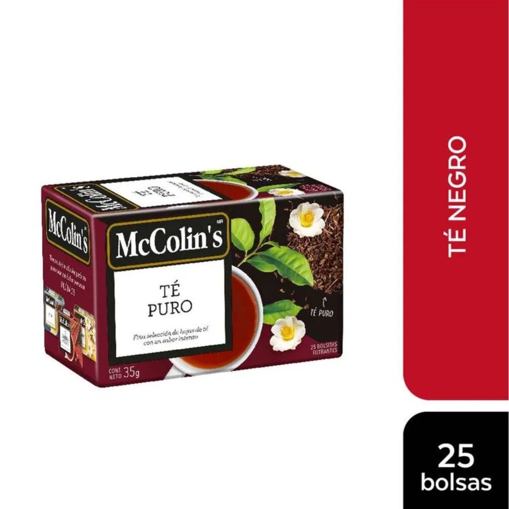 Infusión Té Puro McColin\'s - Caja 25un