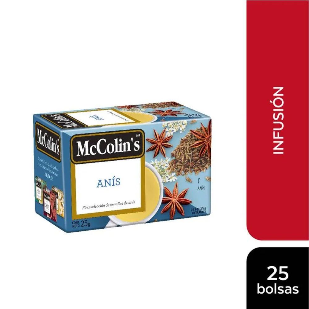 Infusión Anís McColin\'s - Caja 25un
