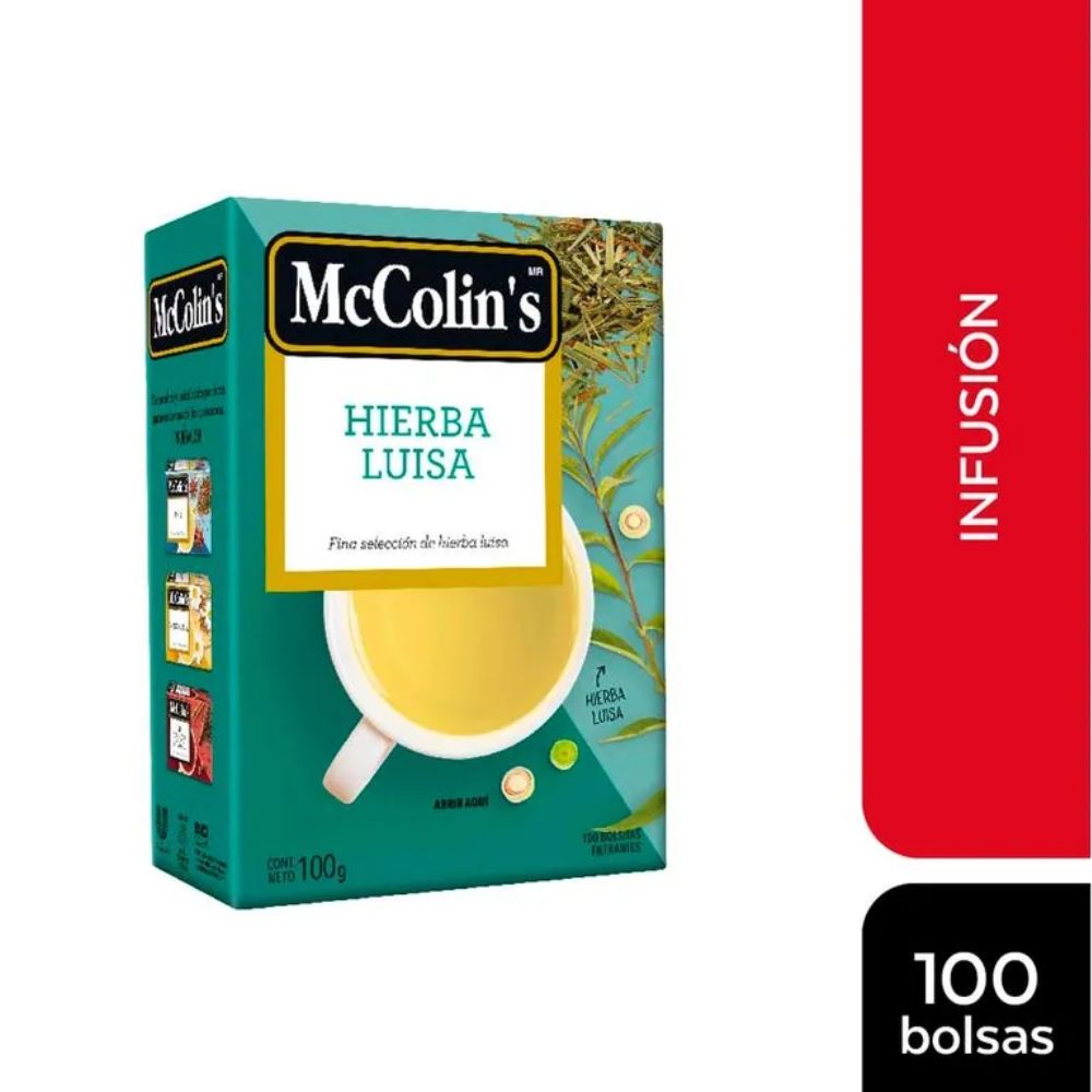 Infusión Hierba Luisa McColin\'s - Caja 100un