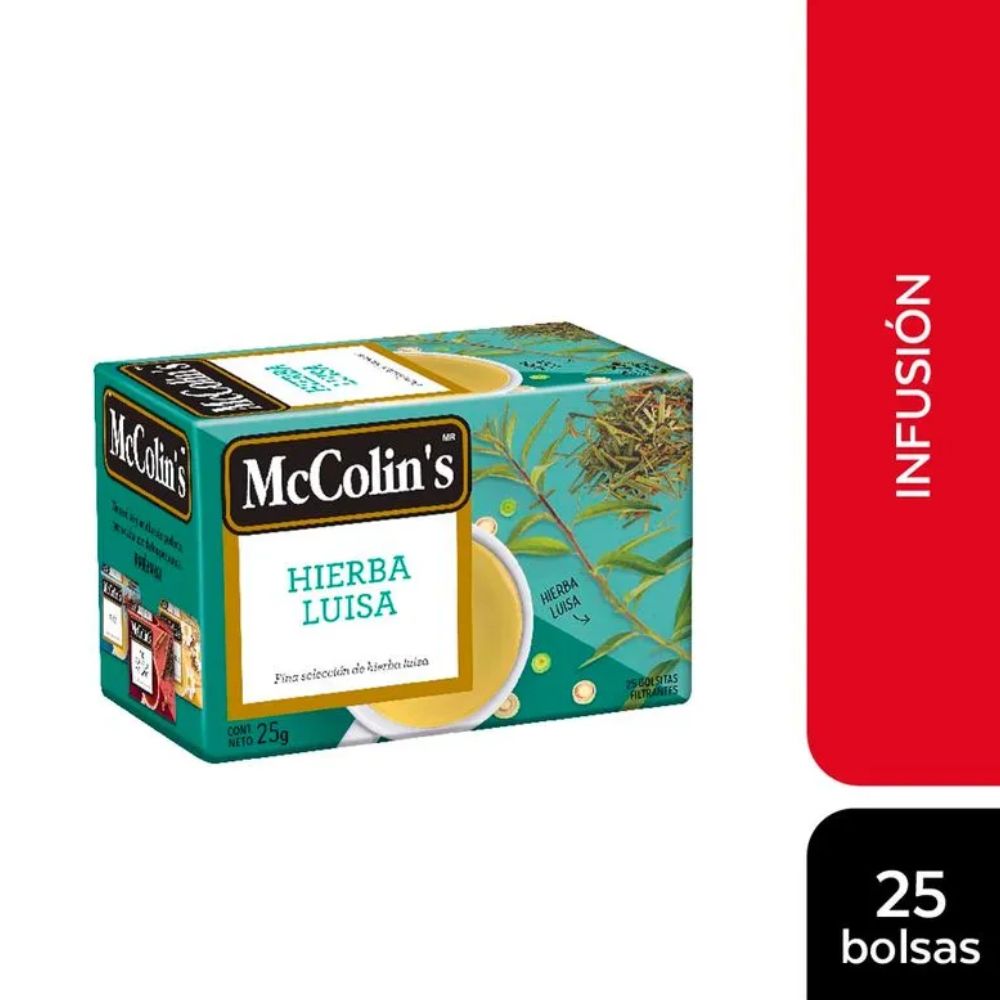 Infusión Hierba Luisa McColin\'s - Caja 25un