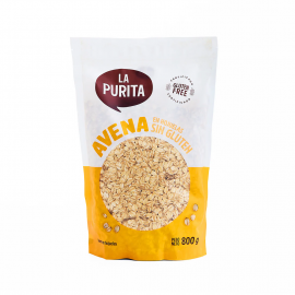 Avena en Hojuelas Sin Gluten La Purita - Bolsa 800g