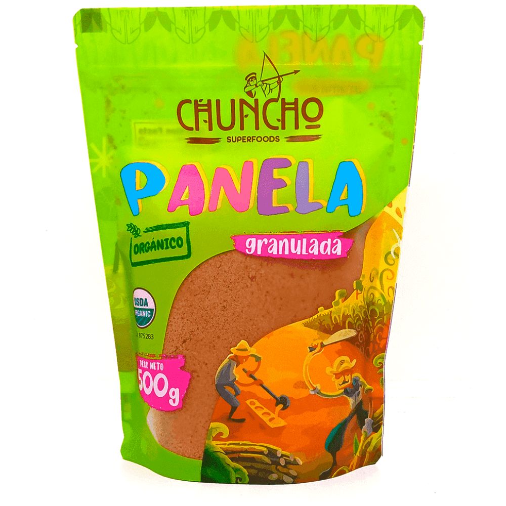 Panela Granulada Chuncho Superfoods - Doypack 1Kg
