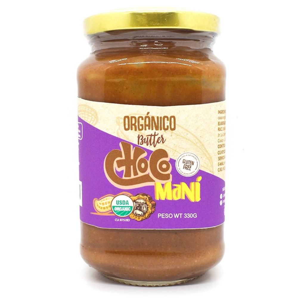 Mantequilla de ChocoManí Chuncho Superfoods - Frasco 330g