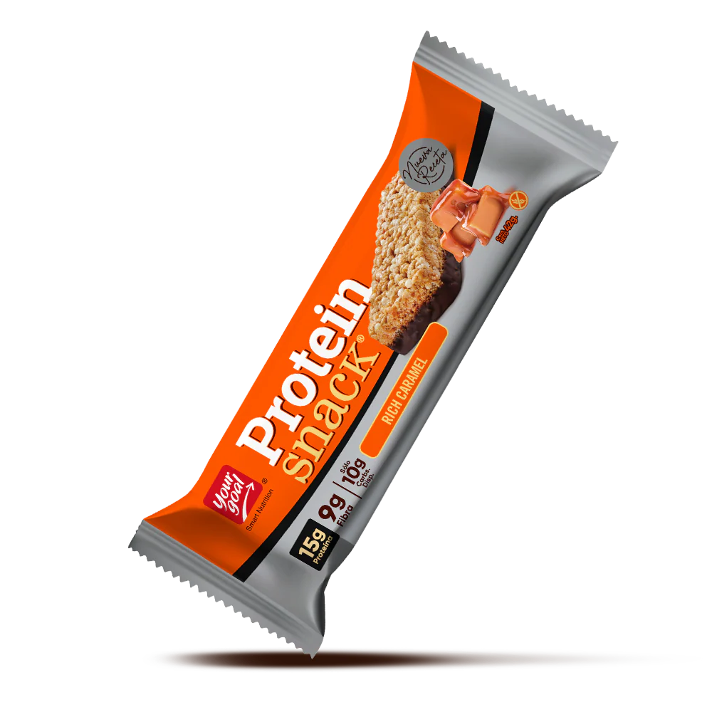 Barra de proteína Rich Caramel Protein Snack - Barra 42 g