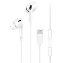 Audífono EP-41 Lightning 1.2m Blanco Usams - Unidad