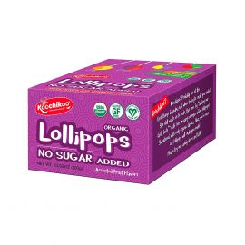 Paletas de Caramelo Orgánicos Sin Azúcar Koochikoo - Caja 50 unid