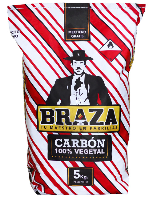 carbón braza - bolsa 5kg