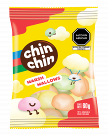 Chin Chin Marshmallow - Bolsa 60gr