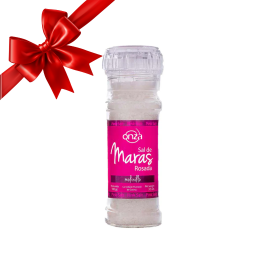 Sal de Maras Gruesa Parrillera Onza - Molinillo 100 gr - Canasta