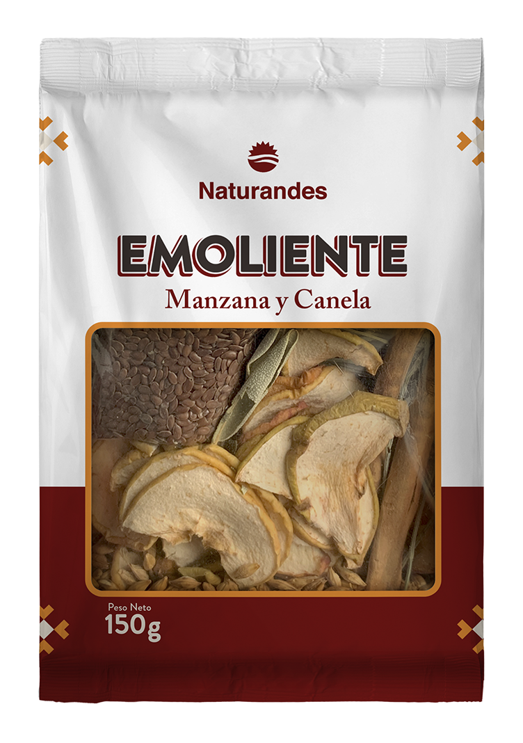 EMOLIENTE MANZANA Y CANELA NATURANDES - BOLSA 150G