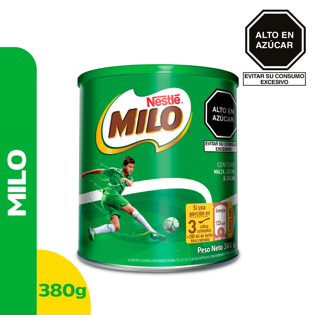 FORTIFICANTE ORIGINAL MILO - LATA 380G