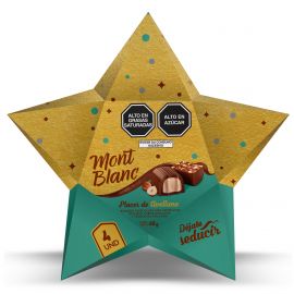 Chocolate con Avellanas Montblanc - Estrella 4 und x 12gr