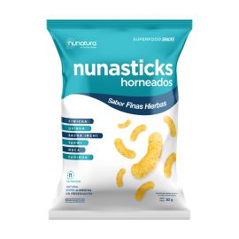 Nunasticks Sabor Finas Hierbas Nunatura - Bolsa 20 gr