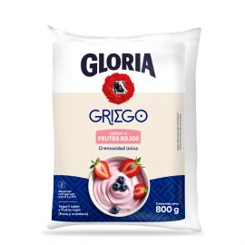 YOGURT GRIEGO FRUTOS ROJOS GLORIA - BOLSA 800GR