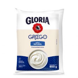 Yogurt Sabor Natural Griego Gloria - Bolsa 800 Gr