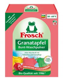 Detergente en Polvo Antitransferencia de Color y Decoloracion de telas Frosch - Envase 1.35 kg