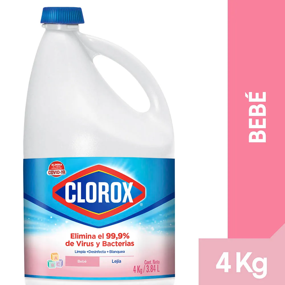 Lejía Clorox Bebé - Envase 4 kg